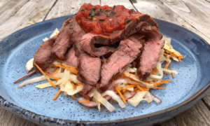 Flat iron steak