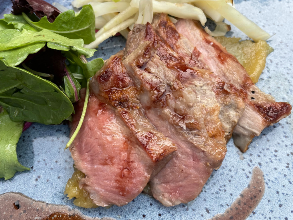 Iberico secreto flatlay