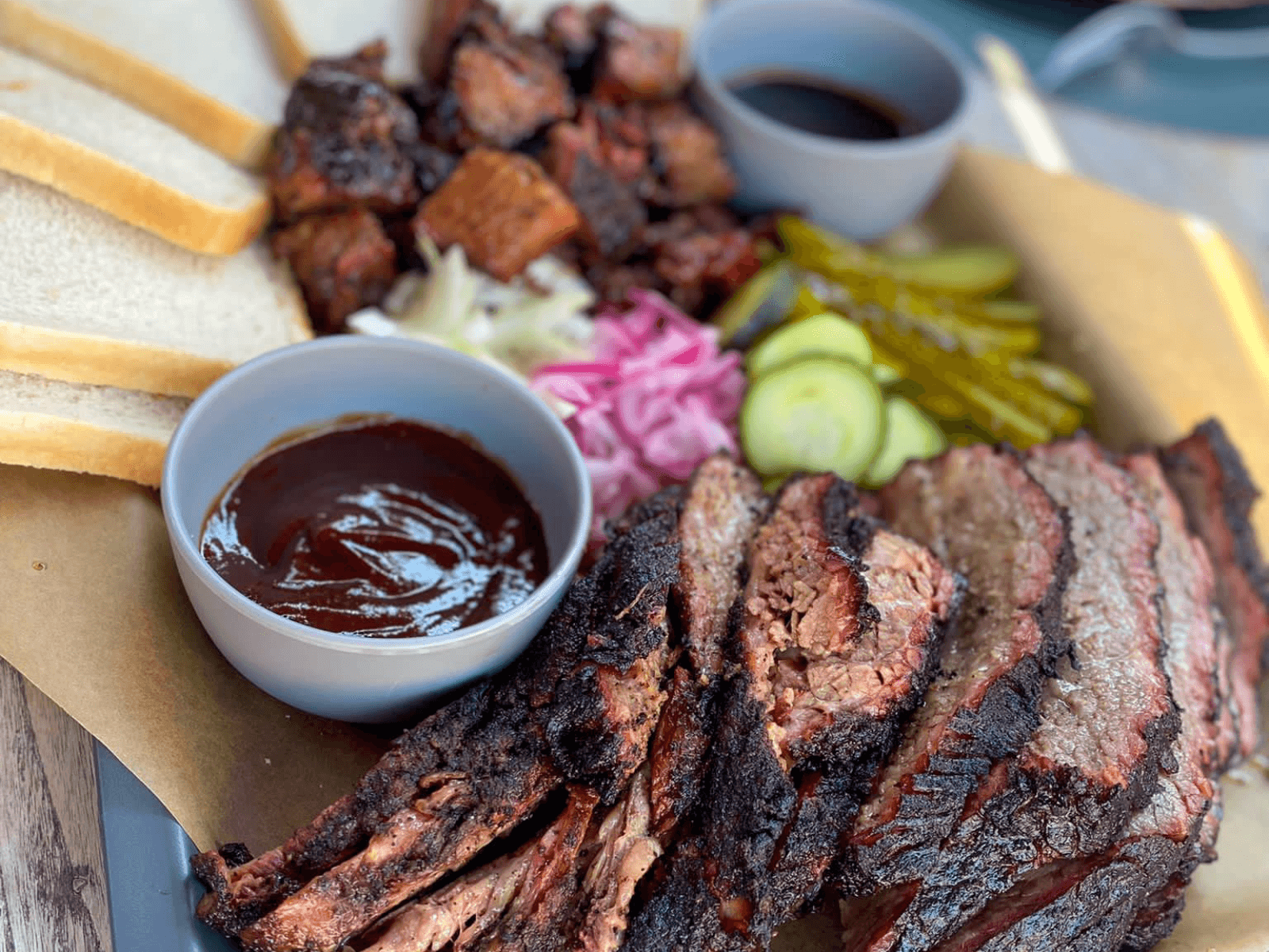 Brisket van de bbq Duijvels Lekker